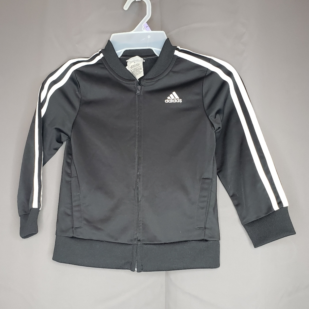Adidas size 5 girls zip up jacket